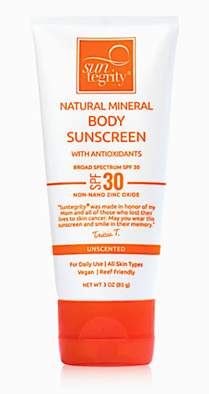 mineral body sunscreen (fragrance-free)